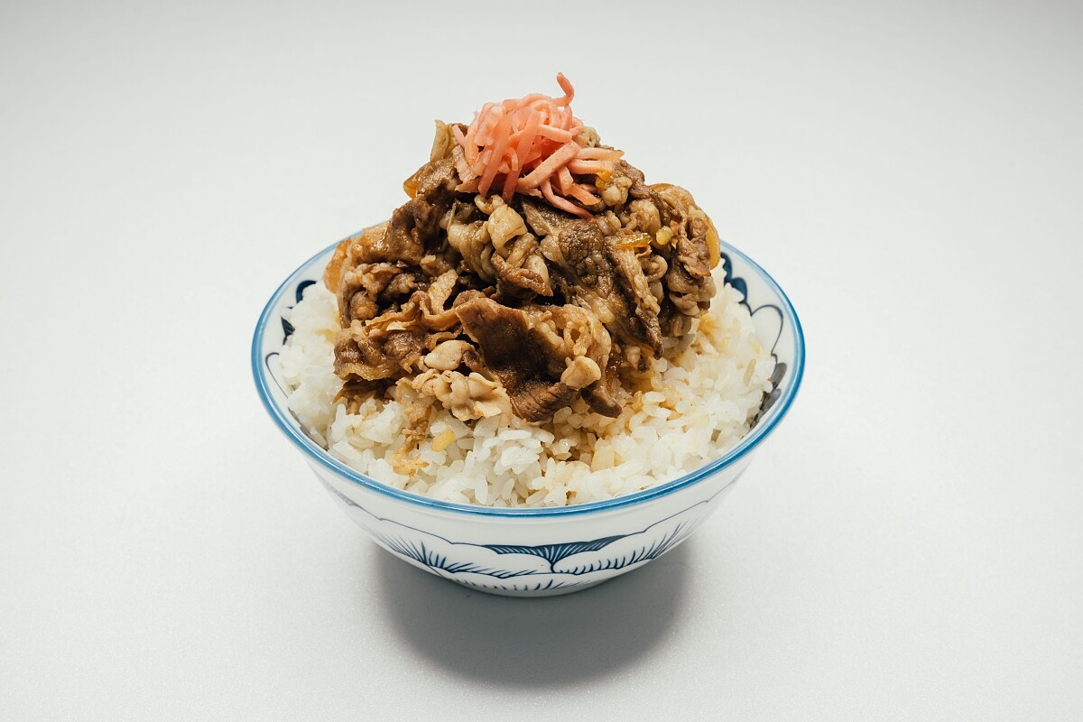 日式牛丼。
