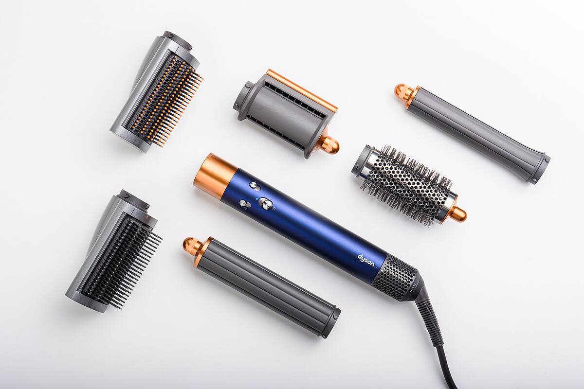 全新Dyson Airwrap多功能造型器-普魯士藍色