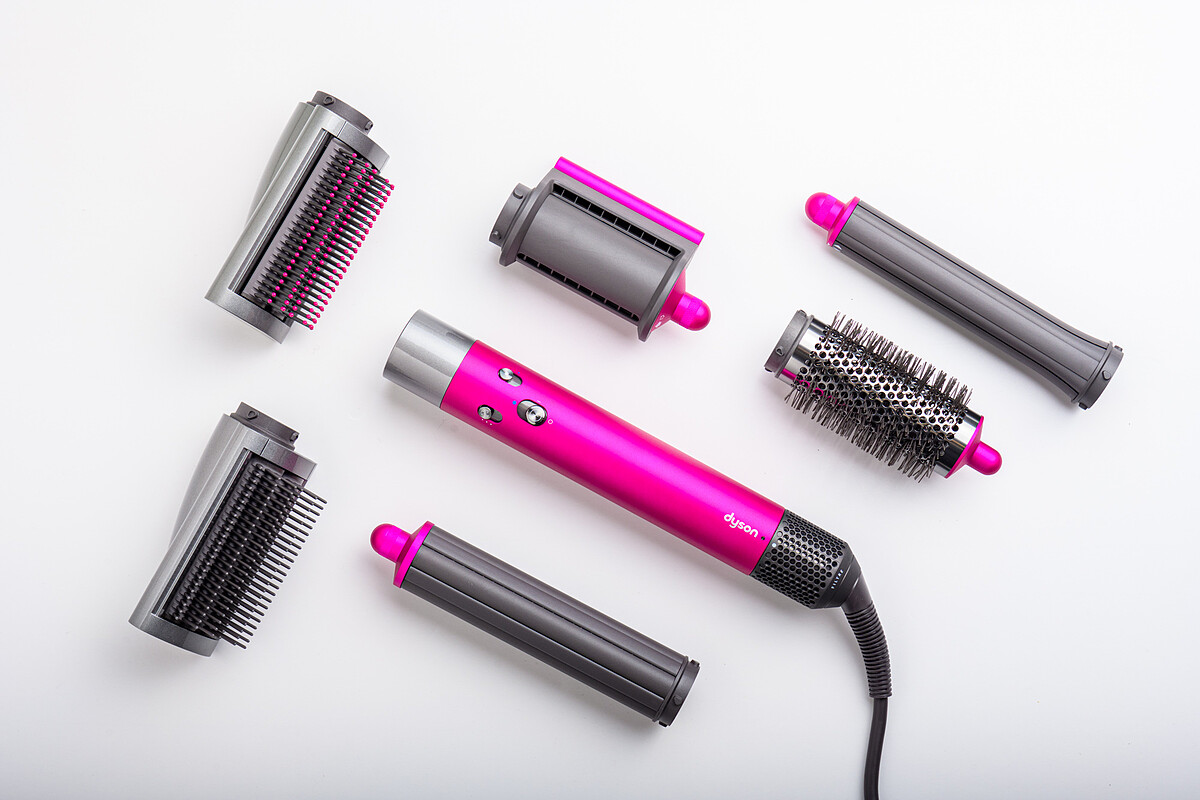 全新Dyson Airwrap多功能造型器-桃紅色