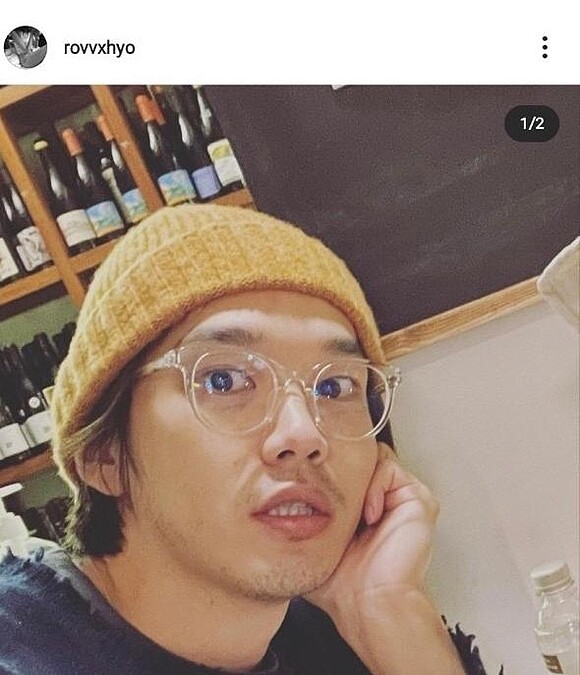 孔曉振曾手滑上傳Kevin Oh照片在IG上，立刻刪除。