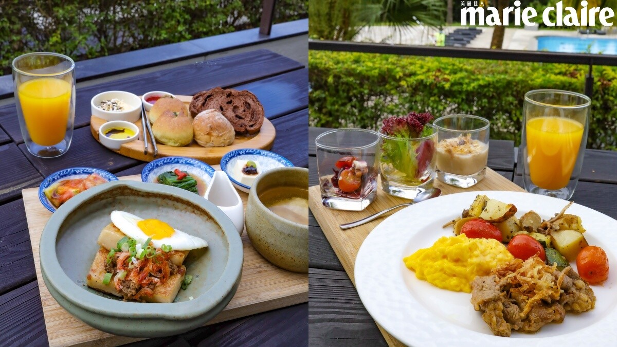 華泰瑞苑早餐菜色