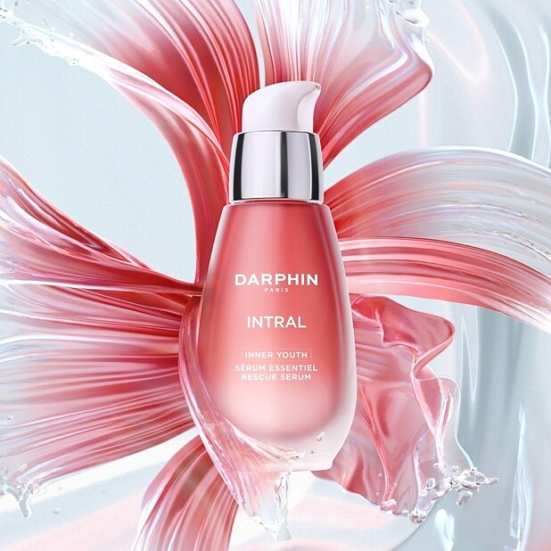 DARPHIN全效舒緩精華,粉嫩、粉穩、粉年輕。