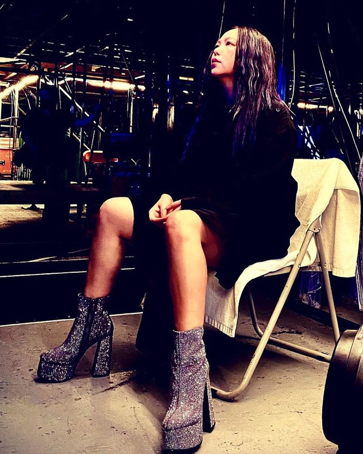 Amei情感豐富在後台大哭