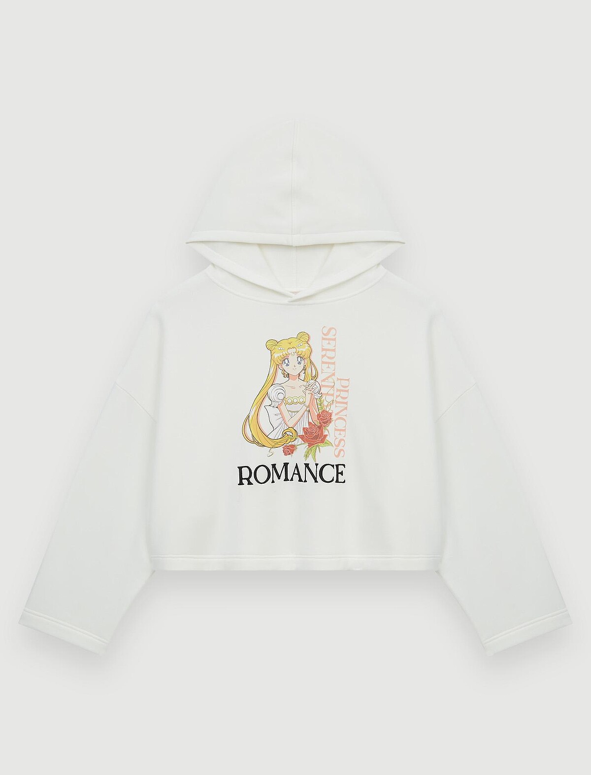 Maje x 美少女戰士限定系列_連帽抽繩短版上衣，NT$8,120