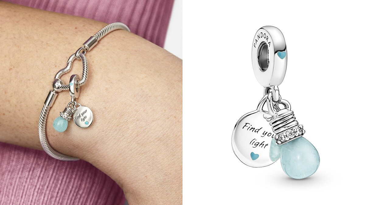 Pandora攜手UNICEF推出湖水藍夜光燈泡，每售出一顆就幫你捐贈15歐元