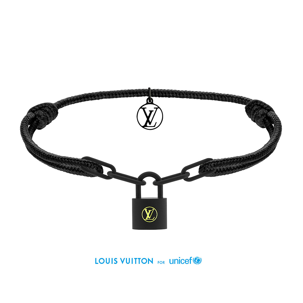 Silver Lockit X Virgil Abloh黑色鈦金屬手鏈 NT$17,100