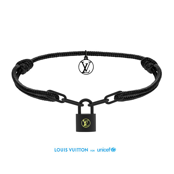 Silver Lockit X Virgil Abloh黑色鈦金屬手鏈 NT$17,100