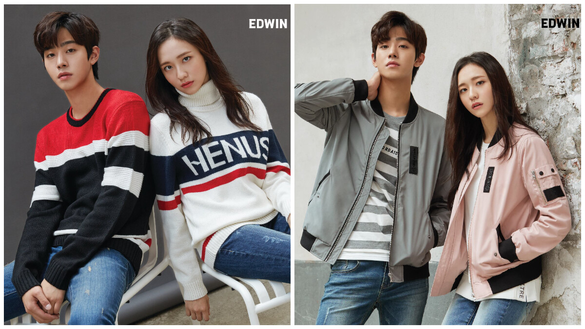 安孝燮曾與傳聞女友朴智賢拍攝廣告