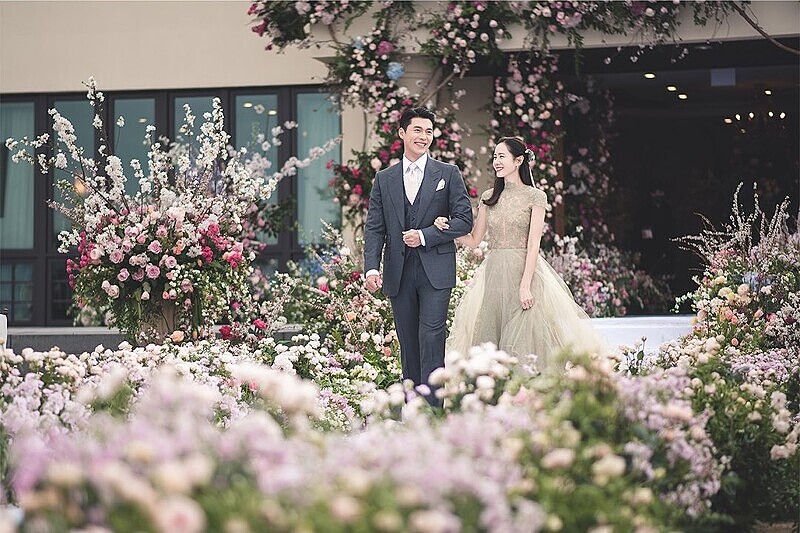 孫藝珍、玄彬婚禮現場照片