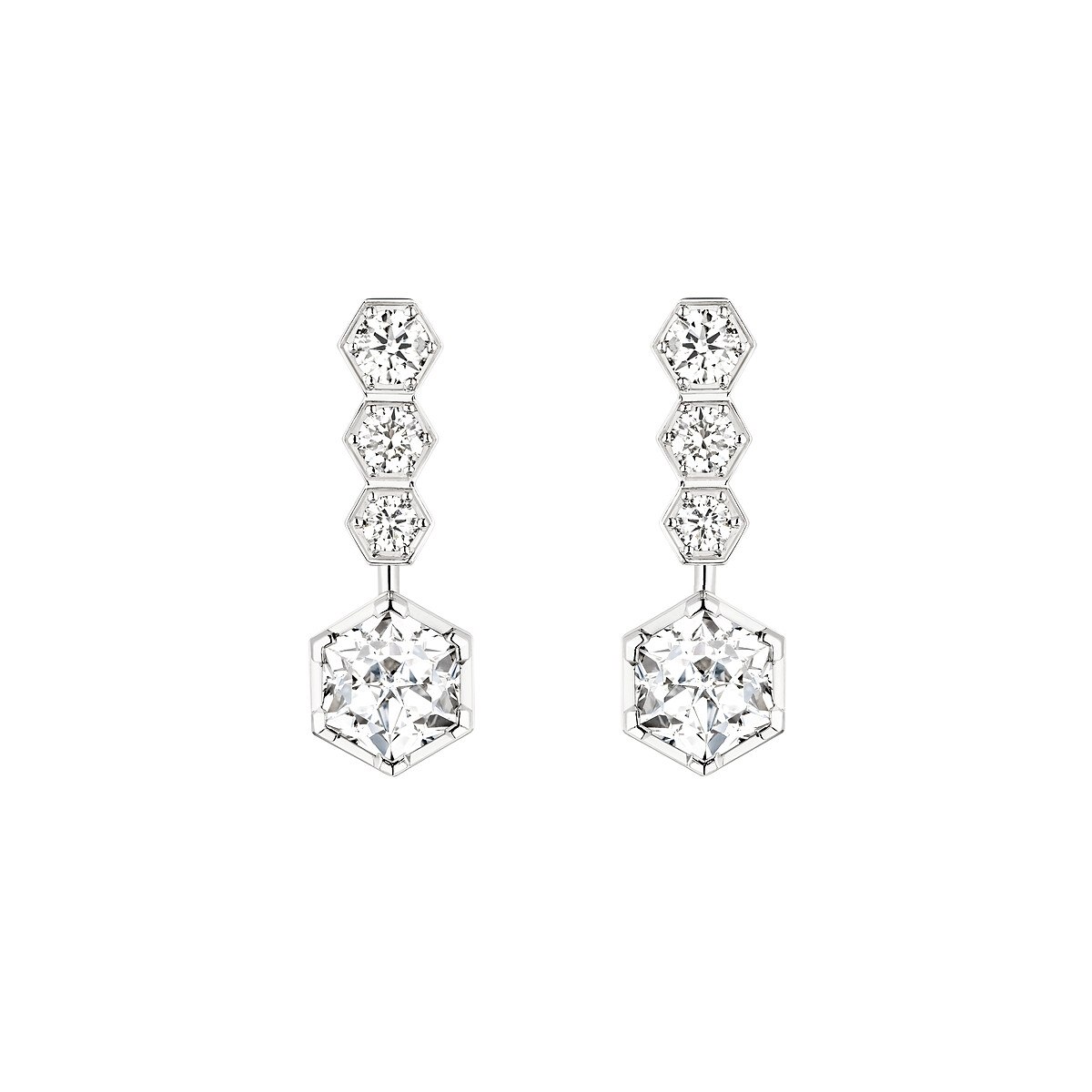 孫藝珍婚紗+婚禮的珠寶耳環行頭來自Chaumet