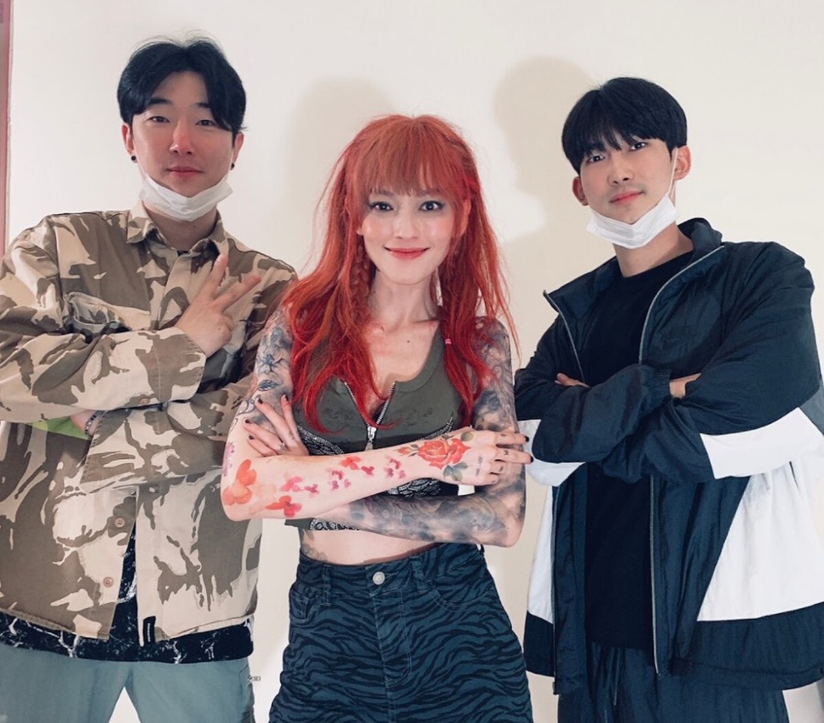 姚以緹與韓方工作人員