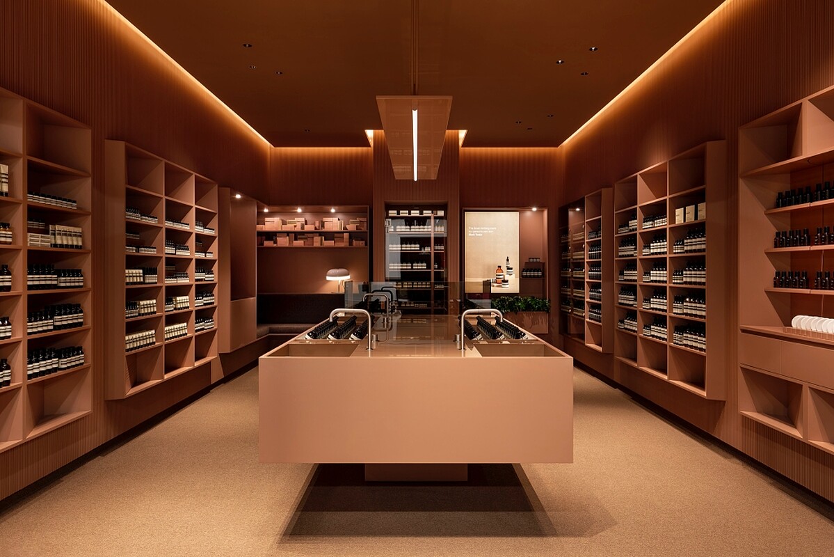 Aesop台北101店。