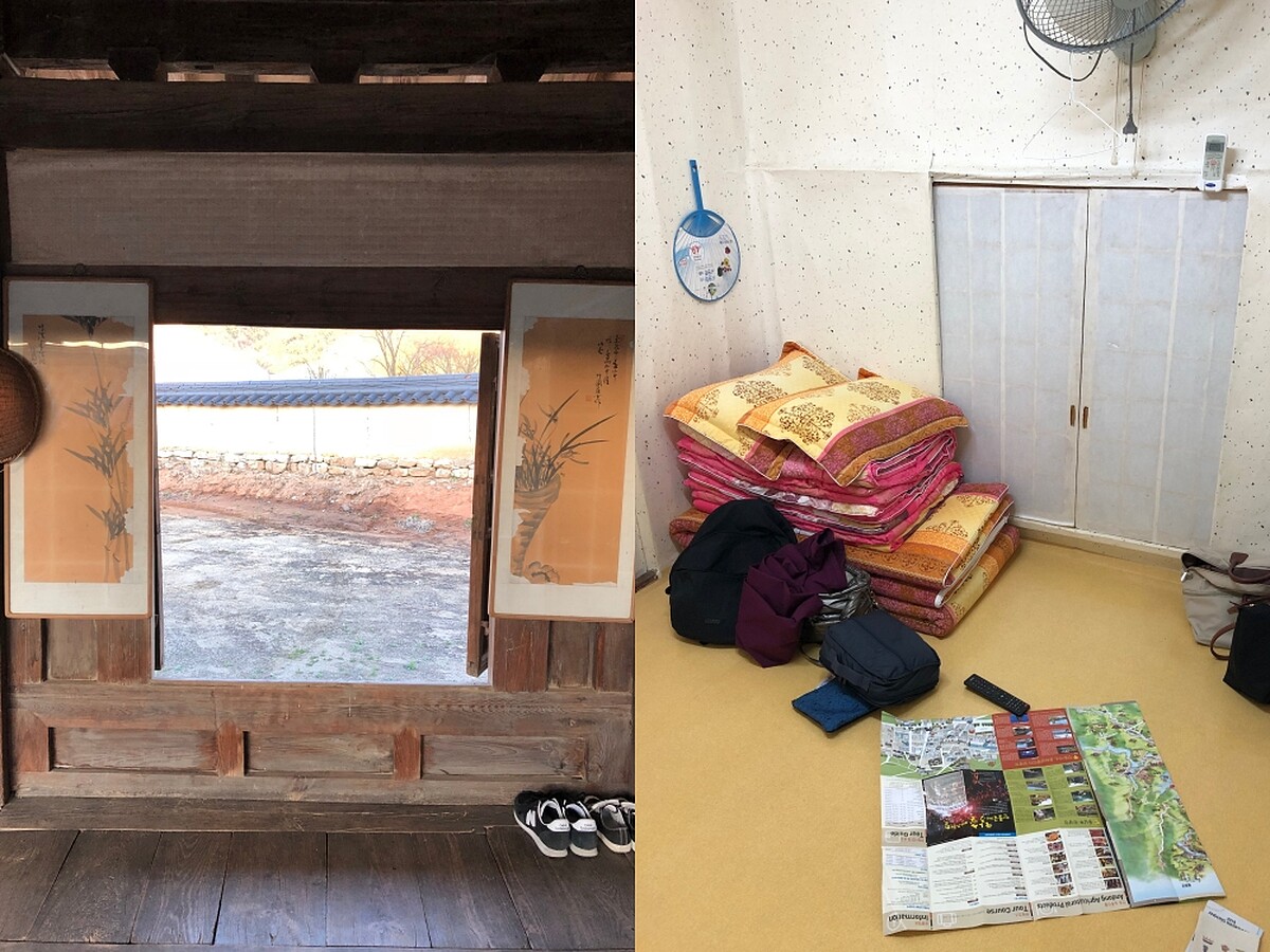 較為簡陋的韓屋。