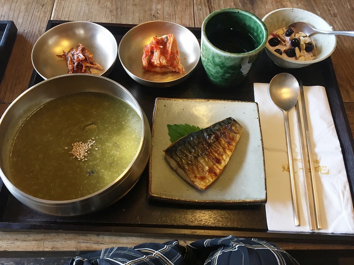 樂古齋的早餐。