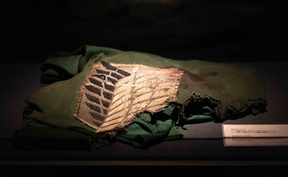 進擊的巨人展FINAL過去展出的內容，非本次台灣展出內容