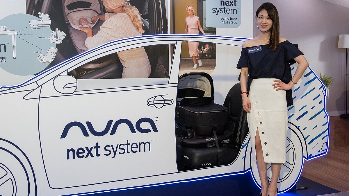 時尚媽咪蔡旻紋，高質感選物法則輕鬆享受優雅生活，首推Nuna最佳育兒幫手!