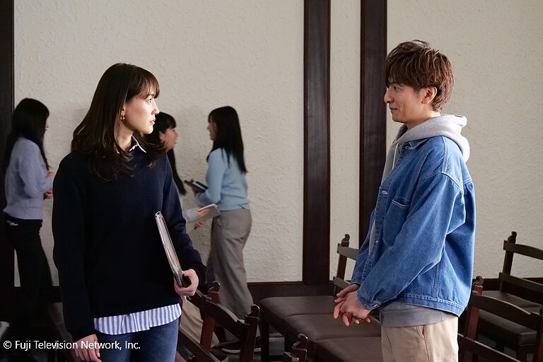  《前男友的遺書》綾瀨遙 生田斗真的相遇 &copy;Fuji TV