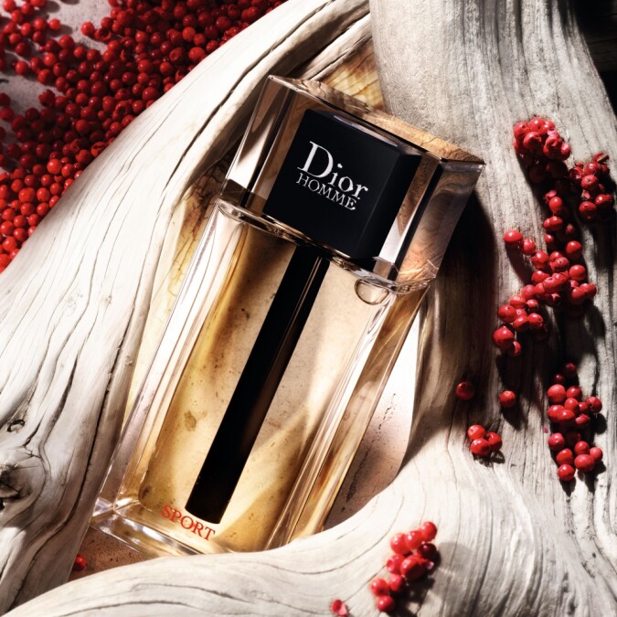 DIOR HOMME SPORT淡香水情境圖。