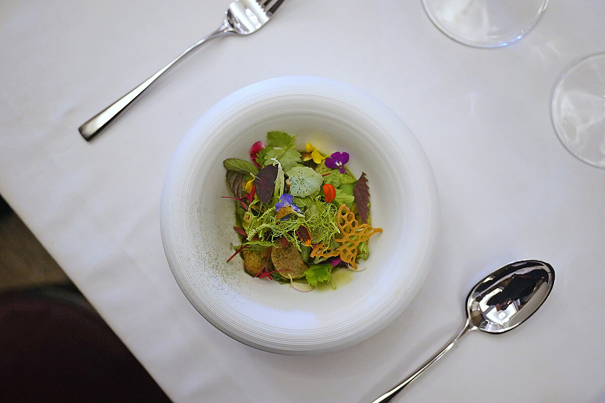 視覺繽紛，風味原始的料理。