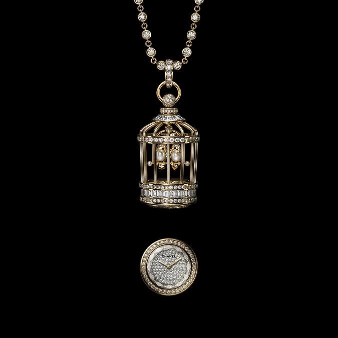 Mademoiselle Privé Cage Long Necklace