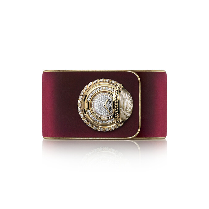 Mademoiselle Privé Bouton_Camélia Motif