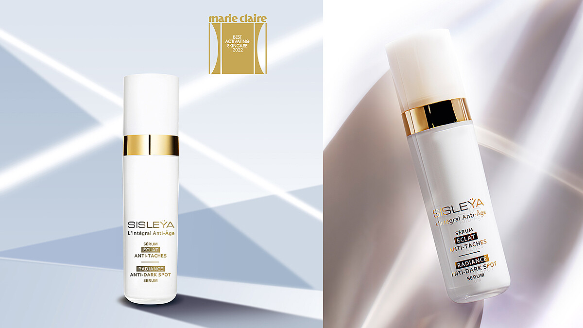 最強粉嫩女神光精華！Sisley「抗皺活膚御緻粉燦極光精華」拿下2022國際美妝特別獎-光澤彈力獎，讓肌膚一次擁有粉紅光、透明光、鏡面光 