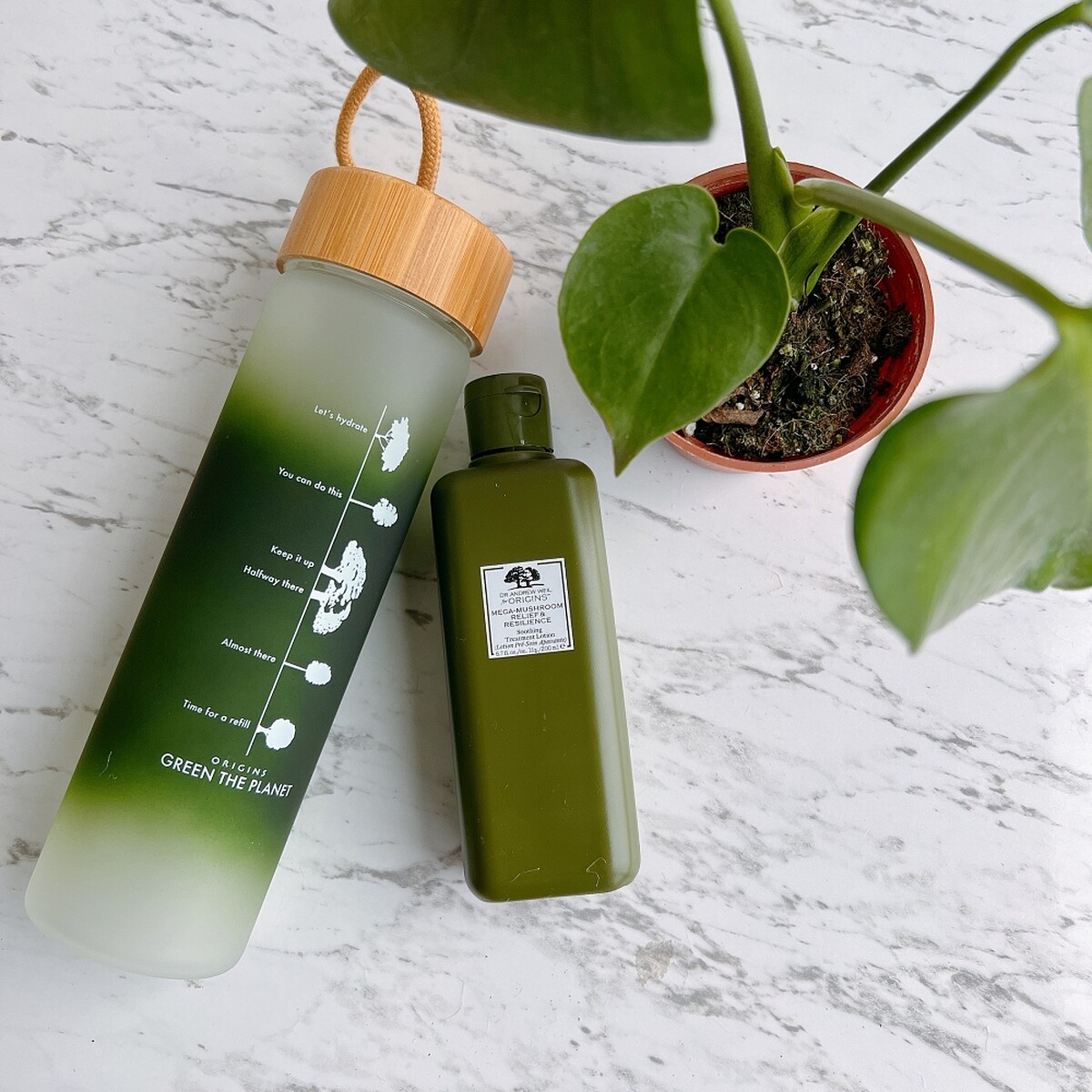 品木宣言地球月環保水壺。