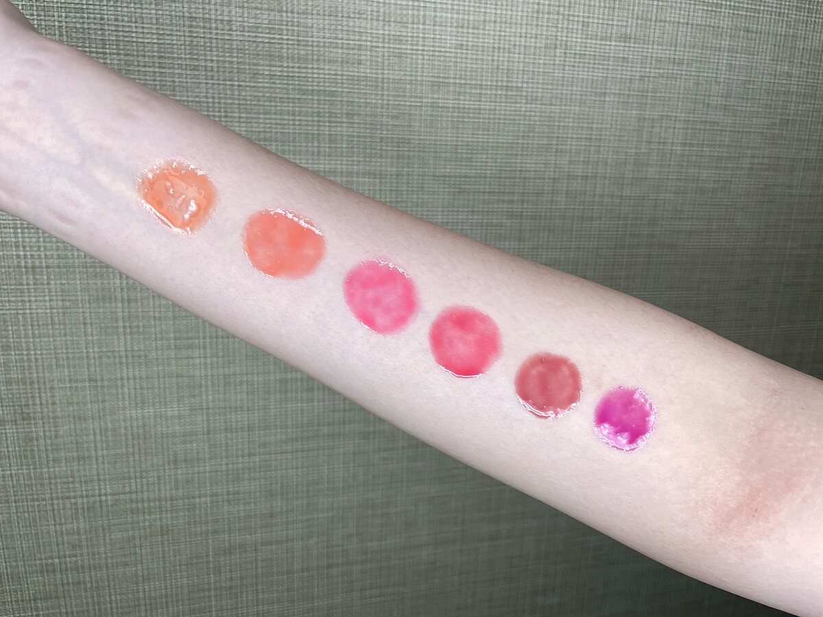 HERMÈSISTIBLE 滋養潤唇油全系列試色