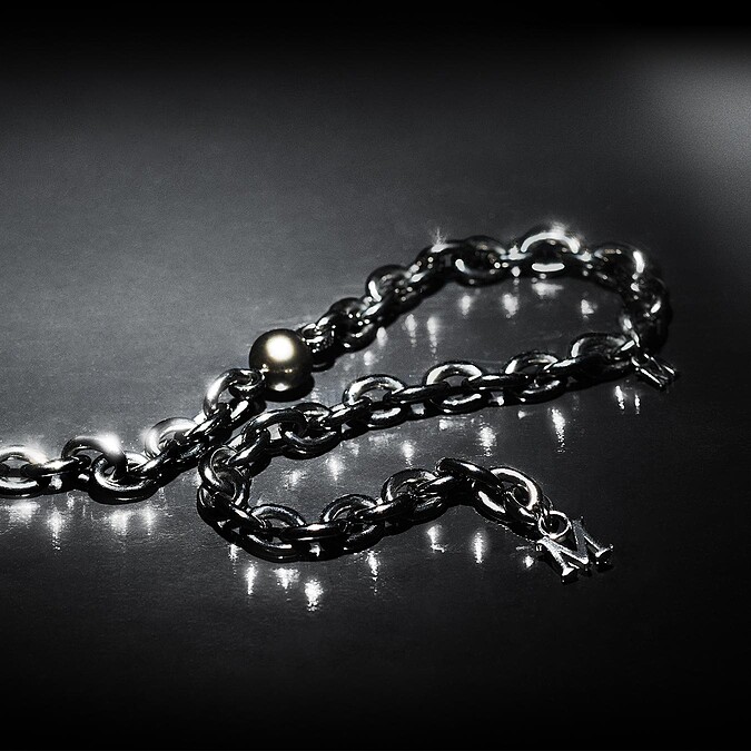 Mikimoto黑色珍珠+黑銠塗層的全新Passionior系列珠寶