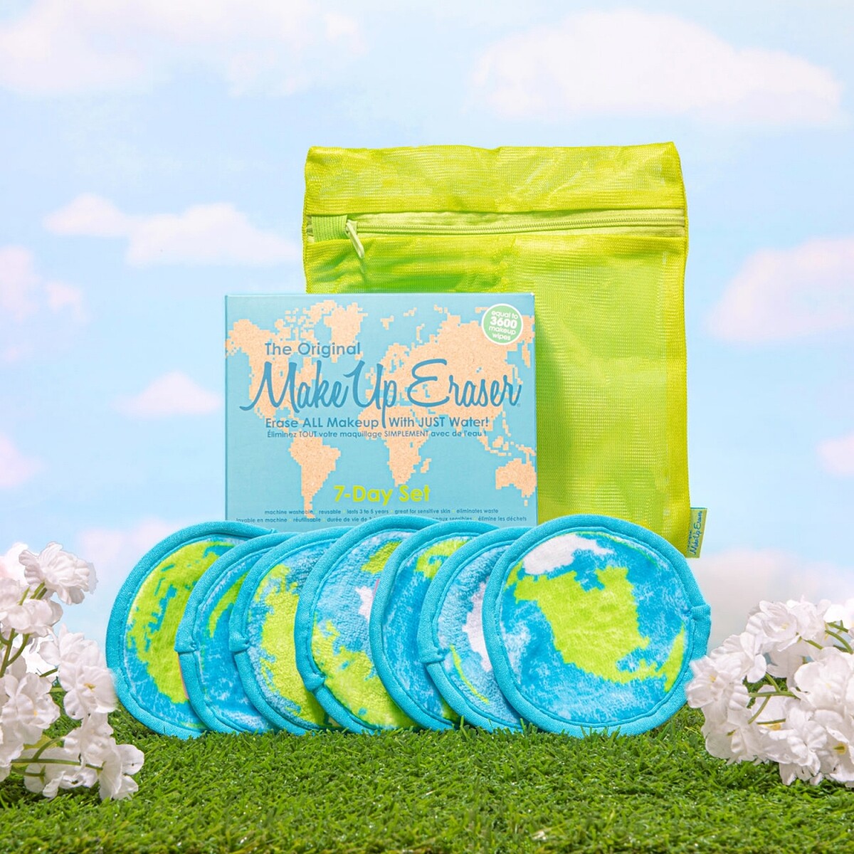MakeUp Eraser原創魔法卸妝巾地球日限定七件組。
