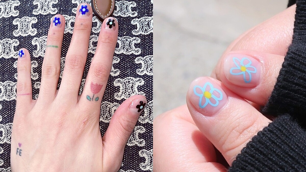 美甲跟著泫雅做!顏料、寶石、愛心、小花…這4款今年最流行