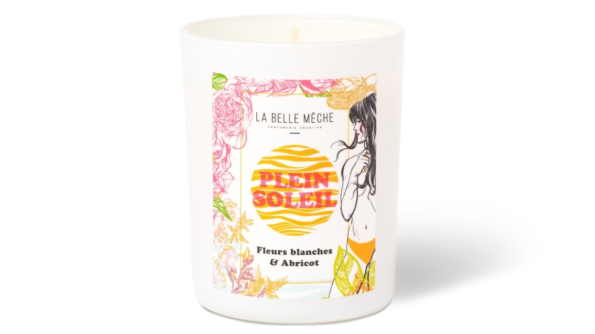 La Belle Mèche 陽光普照香氛蠟燭180g，NT1,450。