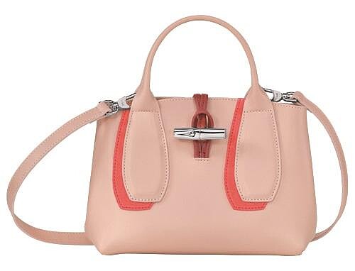 LONGCHAMP Roseau Shadow手提包，推薦價NT20,600(台中中港店)