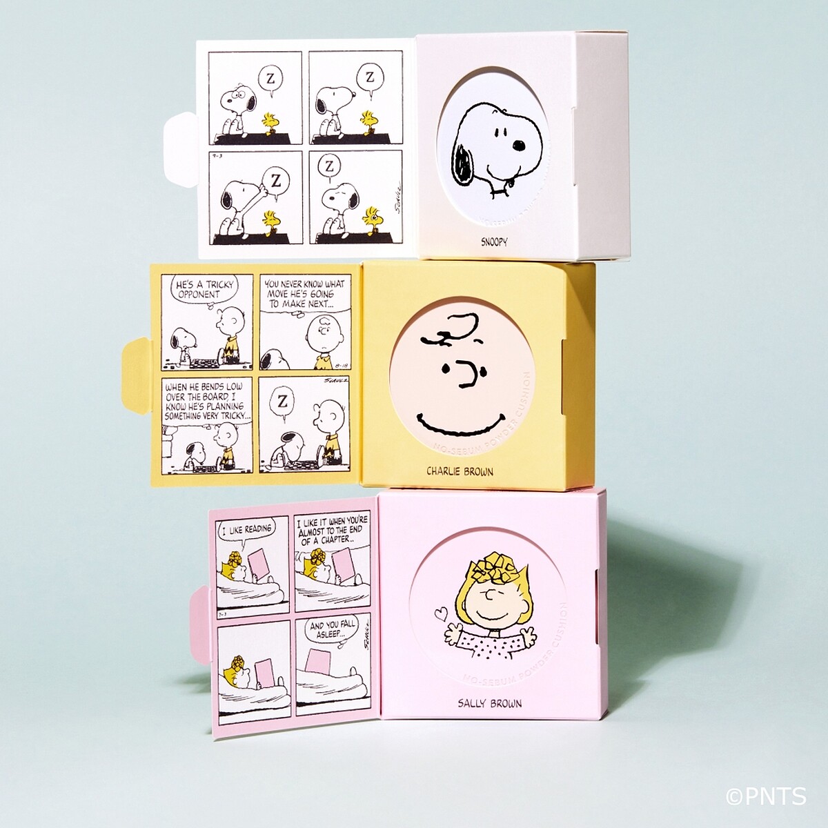 2022 innisfree x Peanuts無油無慮零毛孔控油氣墊SPF 29/PA++。