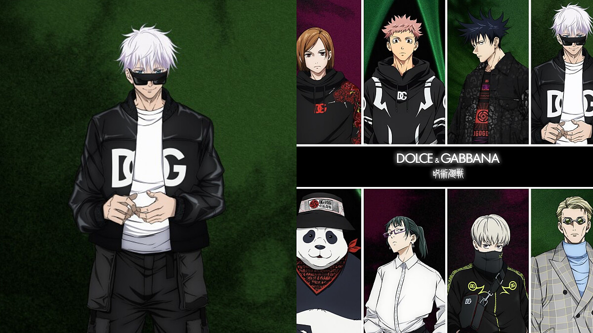 五條悟化身日雜潮模！Dolce &amp;amp; Gabbana X《咒術迴戰》聯名即將推出