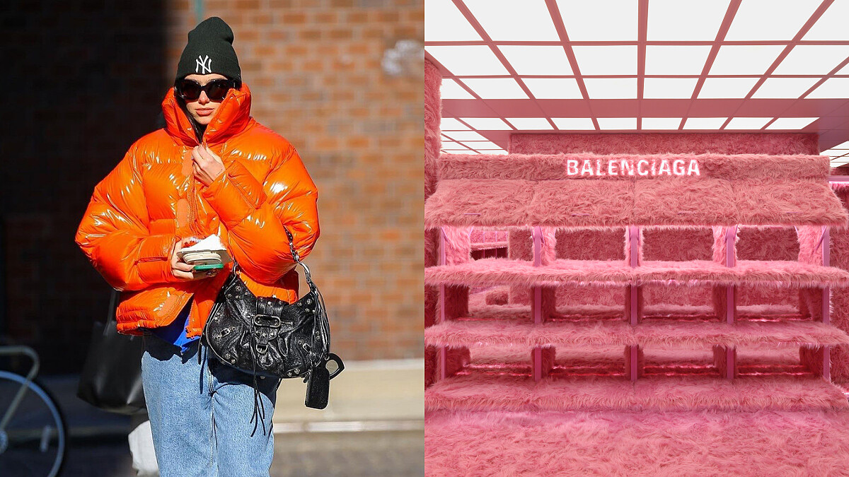 Balenciaga可頌包人人搶著入手！Le Cagole限時客製化服務＋粉色毛絨新店裝