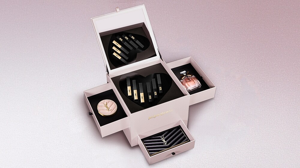 YSL奢華暮光愛戀收納禮盒。
