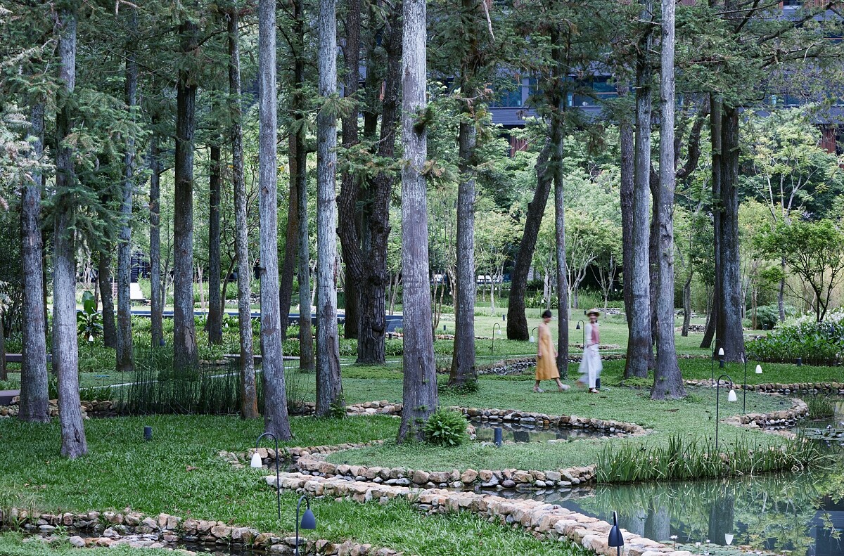 谷關終年氣候宜人，氣溫也相較台北有攝氏五度之差。