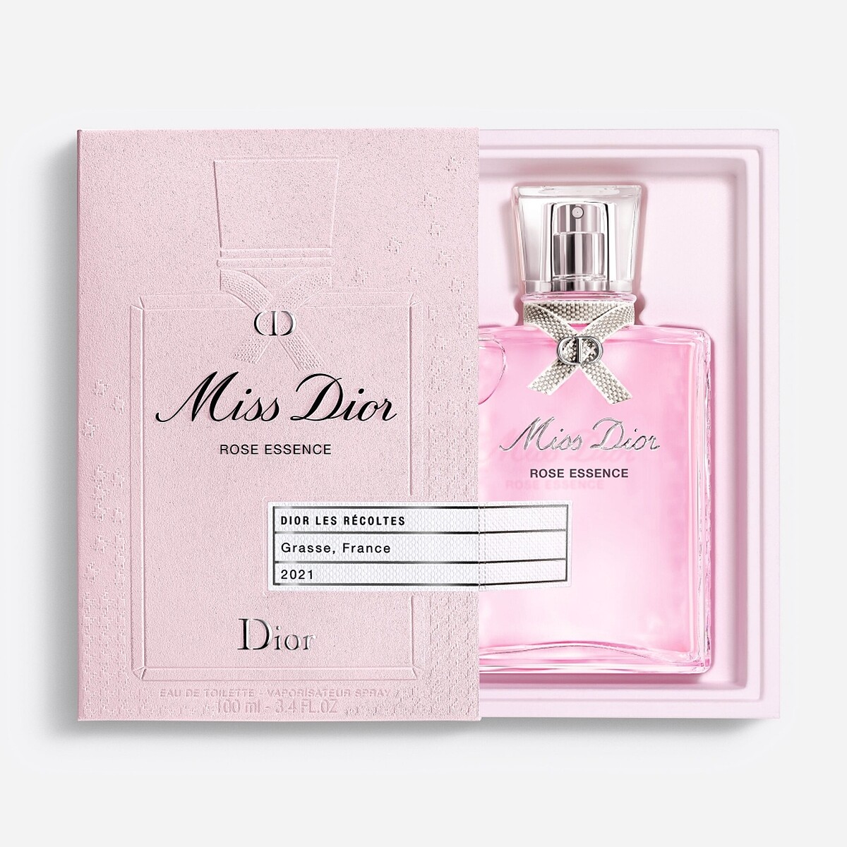迪奧Miss Dior 玫瑰珍釀香氛包裝。