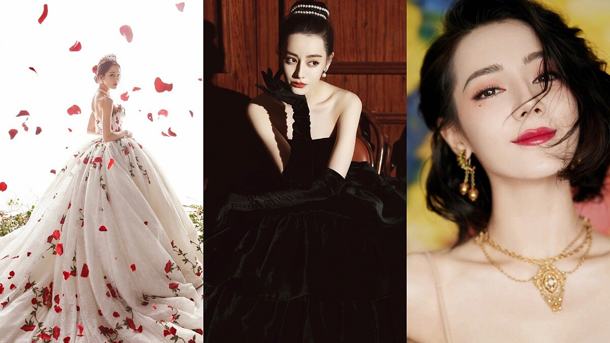 《恰似故人歸》迪麗熱巴在哪紅毯就在哪，8套迷倒古今眾生的紅毯造型