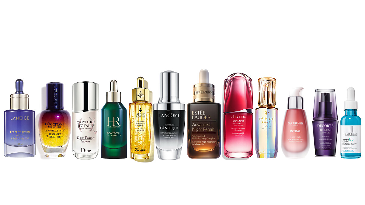 保養必備的修護精華液12罐推薦：小棕瓶、小黑瓶、小紅瓶、綠寶瓶…這些暱稱XX瓶你擁有了嗎