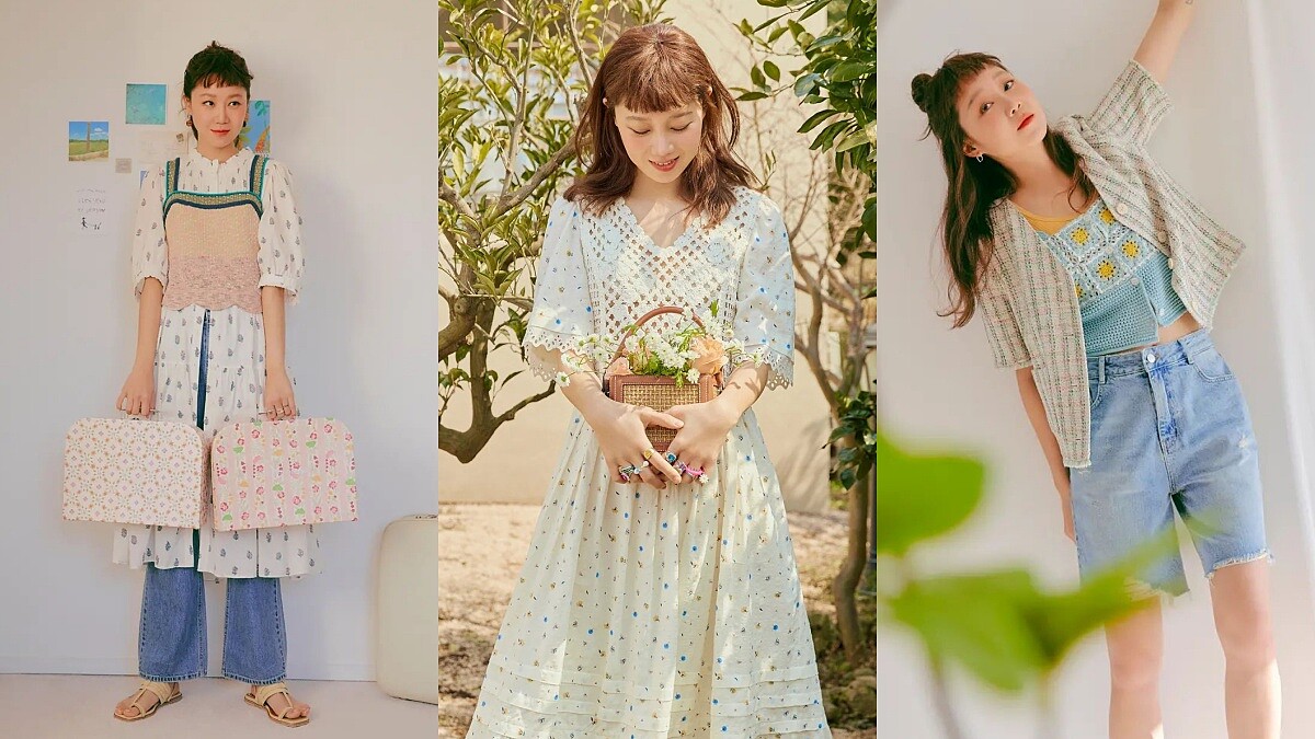 42歲孔曉振10套逆齡穿搭：碎花洋裝、牛仔寬褲、五分褲全是春夏必備