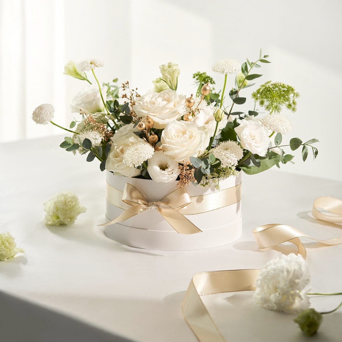 HR赫蓮娜奢華旅程高訂花禮形象圖。