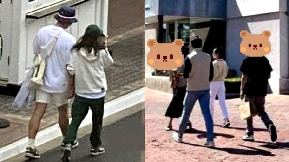 玄彬、孫藝珍 在美蜜月路人跟拍