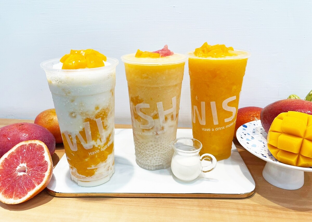 Mr.Wish芒果飲品開賣