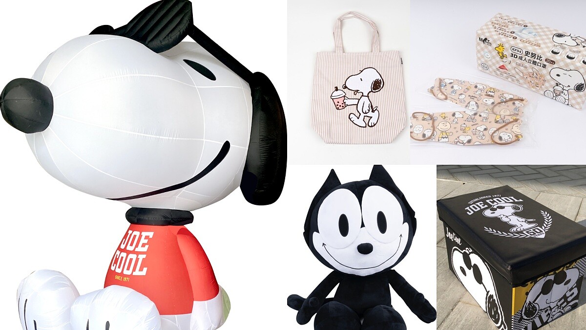 史努比、天竺鼠車車快閃店插旗新娛樂動漫特區！Snoopy全球限量公仔只有這裡賣