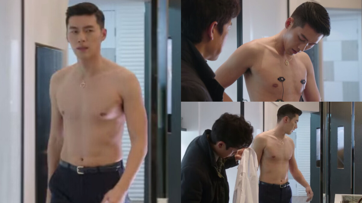 玄彬曾在電視劇裡展露好身材