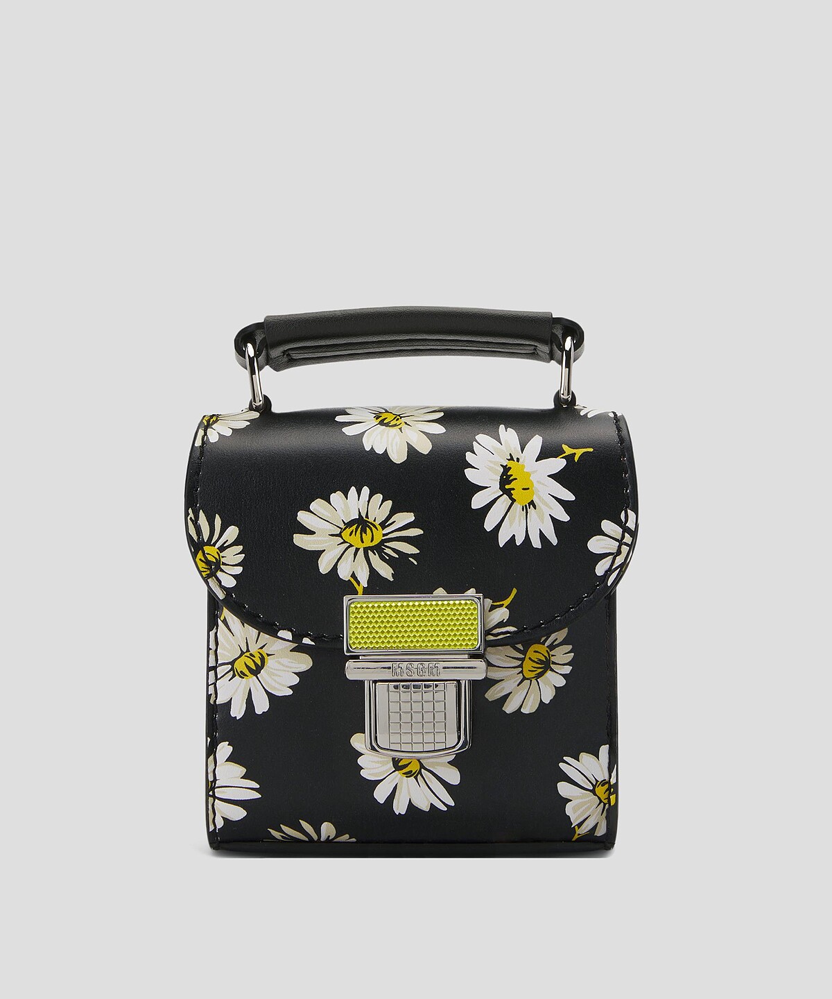 MSGM 迷你 CLIC&reg; 黑底雛菊包，NT9,300。