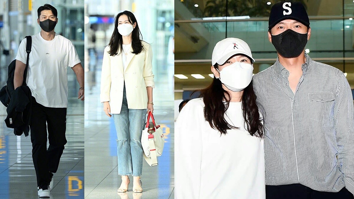 孫藝珍、玄彬蜜月機場穿搭滿滿巧思，身上時尚品牌全公開