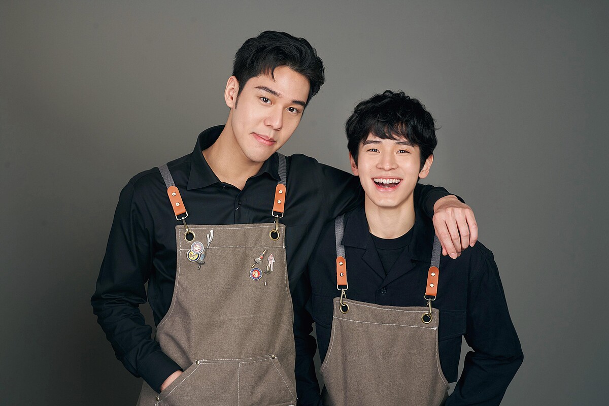 《我的牙想你》周予天（左）、張豐豪合組CP，為戲將獻出螢幕初吻